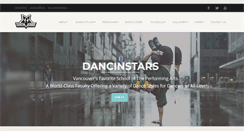 Desktop Screenshot of dancinstarsbc.com